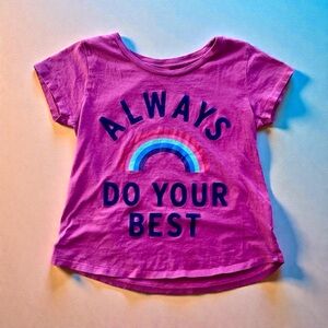 Peek Girls’ Rainbow Tee Sz 8